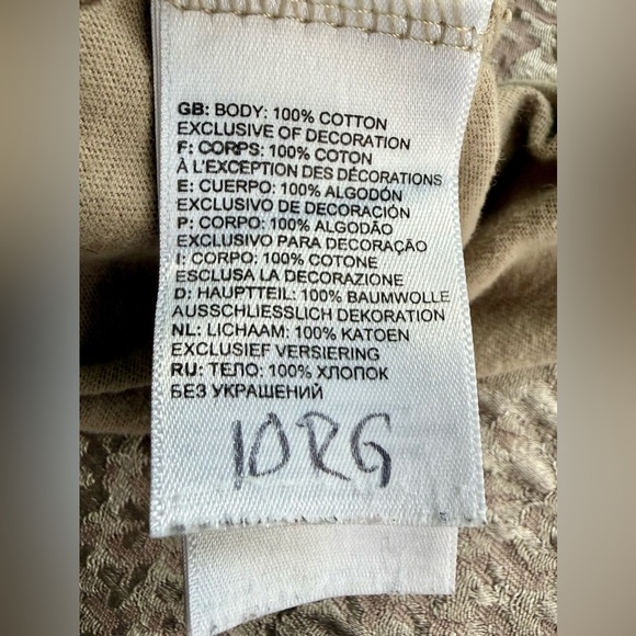 The North Face Graphic Logo Tee Shirt Mens M Tan Khaki “Never Stop Exploring” - Picture 8 of 12